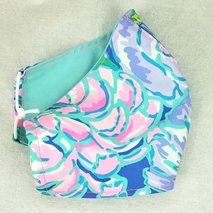 Lilly Pulitzer Face Mask - In Full Bloom Print